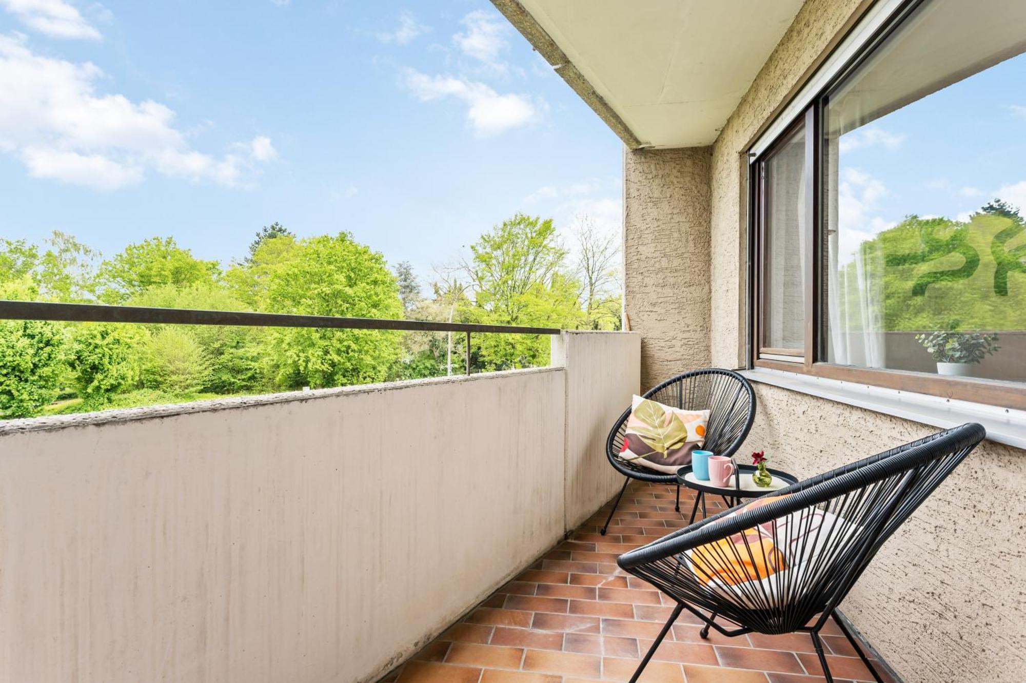Idyl Kostenloser Privat-Parkplatz Wifi Smarttv Balkon Ludwigsburg Eksteriør billede